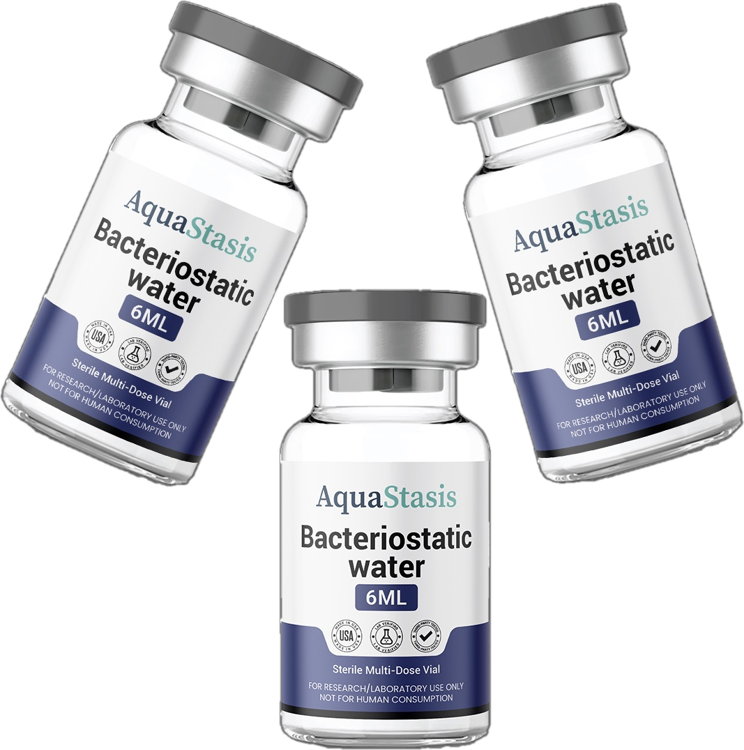 AquaStasis 6ML vials — trio
