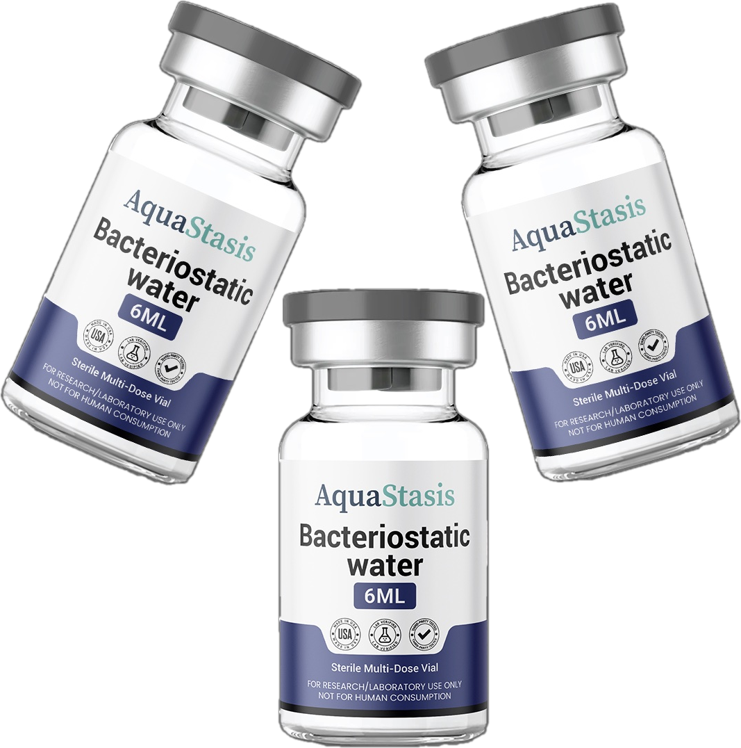 AquaStasis 6ML vials — trio